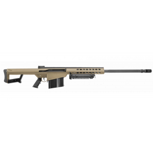 BARRETT 14029 M82a1 416 BARRETT 29 10+1 Flat Dark Earth Cerakote Fixed W/sorbothane Recoil Pad Black Polymer Grip