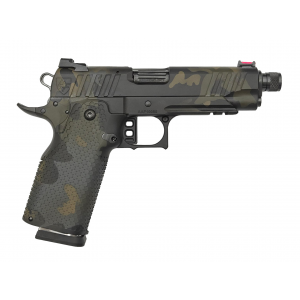 Alpha American Firearms AAF3 9mm 5 Threaded Barrel 2 17rd Magazines Night Ops Mutlicam Finish Optics Ready Pistol