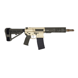 BLACKOUT Defense Quantum Dtl, .300blk, 9 Barrel, 1- 30rd Magazine, Slick Side, Green/clear Anodized, Pistol 850045400064 178223477