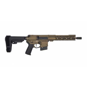 CMMG Banshee Mk4, .338 Arc, 10.5 Barrel, 1- 10rd Magazine, Midnight Bronze, Pistol