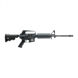 BUSHMASTER M4a2 Patrolman's Fixed Carry Handle Silver Edition, 5.56mm, 16 Barrel, 1-30rd Magazine, Rifle
