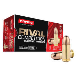 NORMA RIVAL COMPETITION FMJ Ammo