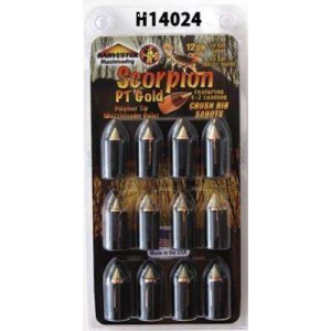 HARVESTER Scorpion 50 Cal. 240gr .451 Poly Tip Sabot 12pk 743491140243 242400