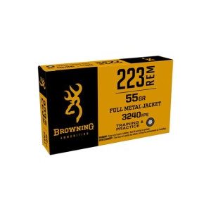 020892229822 BROWNING, 223 Remington, 55gr, Full Metal Jacket, 20 Round Box 020892229822 776632