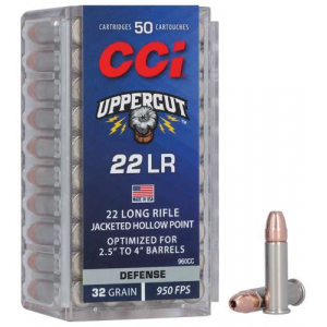 CCI Uppercut JHP Ammo