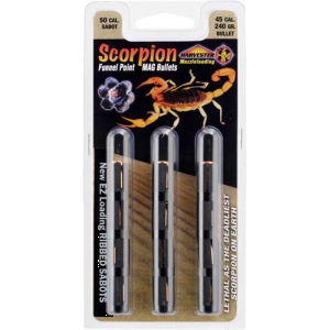 HARVESTER Scorpion 50 Cal. 240gr .451 Funnel Point 12pk 743491150242 242412