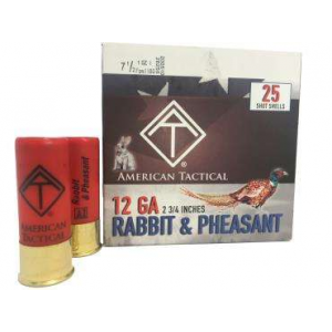 AMERICAN Tactical 12g Game Load #4 1oz 2.75 25rd Bx 250rd Case 819644022268 7056677