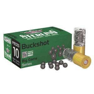 STERLING 12g 2.75 00 Buckshot 10rd Bx 200rd Case 869877994973 178214197