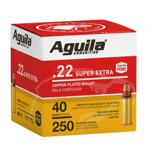 Aguila Standard High Velocity CP Solid Point Ammo