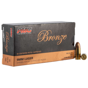 PMC Bronze Luger FMJ Ammo