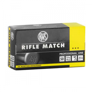 RWSUmarex Rifle Match Professional Line Lead Case RN Ammo
