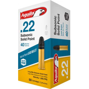 Bulk Aguila Subsonic LD RN Ammo