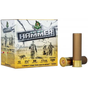 HEVI-SHOT Hevi-hammer 12ga 3in 1-1/4oz Bb 25 Rd/bx 10 Bx/cs 604544699463 178224788