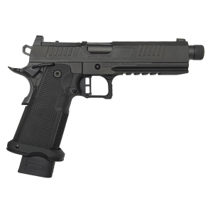Alpha Foxtrot AF1911-Romulus 9mm 5 Threaded MOS Cut DLC Black Pistol - Alpha Foxtrot
