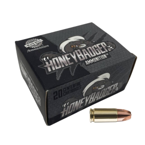 612710133772 BLACK Hills Ammunition 9mm 100gr +p Honeybadger Pistol Ammunition 20rd Box 612710133772 861617