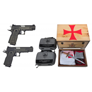 Alpha American Firearms AAF4 4.25 & 5 9mm Pistol Sequential Knights Templar Set