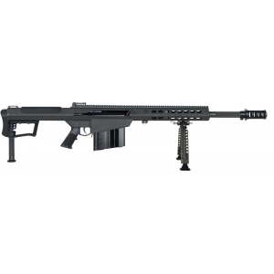 BARRETT M107A1-S SEMI AUTO RIFLE .50 BMG 20 FLUTED 1:15 10RD STEEL BLACK