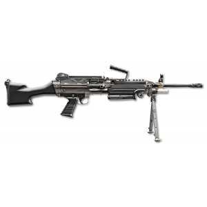 FN M249S Standard 5.56x45mm 18.5 30+1 or 200rd Belt Black Rifle