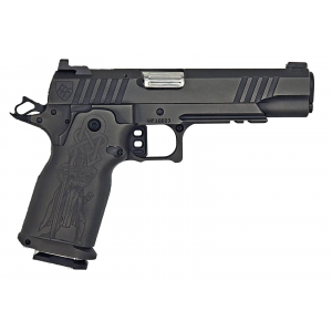 Alpha American Firearms AAF4, 9mm, 5 Barrel, 2- 17rd Magazines, Optics Ready, Knight's Templar, Pistol