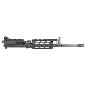 FightLite MCR DUAL-FEED AR-15 Upper Assembly - Black | 5.56 NATO | 16.25" Quick-Change Barrel | Accepts AR-15 Magazines & M27 Linked Ammo | 1913 Picatinny Rail-Interface System