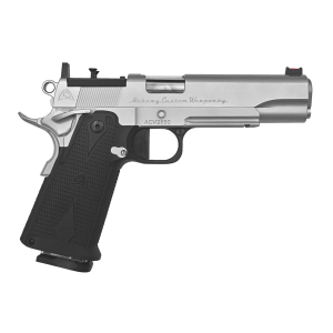 Alchemy Custom Weaponry Quantico HiCap 9mm 5 Barrel 2 17rd Magazines Optics Ready Chrome Flat Trigger Pistol
