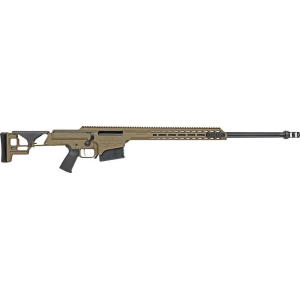 Barrett 18511 MRAD 300 Win Mag 26 10+1 Black Cerakote Black Fixed w/Adjustable Comb Stock Black Polymer Grip