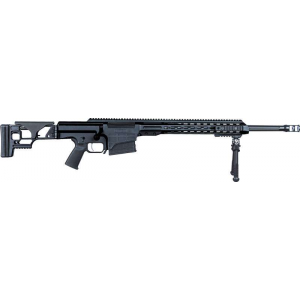BARRETT 18520 Mrad 6.5 Creedmoor 24 10+1 Black Cerakote Black Fixed Stock
