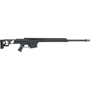 Barrett 18511 MRAD 300 Win Mag 26 10+1 Black Cerakote Black Fixed w/Adjustable Comb Stock Black Polymer Grip