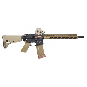Taran Tactical Ultralight, .223 Wylde, 13.9 P&W Barrel, 1 Magazine, Black w/ FDE & Bronze, Eotech Red Dot, Rifle