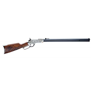 Henry Original Silver Deluxe Engraved 44-40 Win 13+1 24.50 Nickel Plated American Walnut Rifle