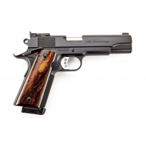 Wilson Combat 1911 45th Anniversary CQB 5 .45 ACP Walnut Grip Blued Pistol