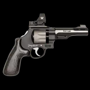 Smith & Wesson PC Model 327 WR 9mm 8rd 5 Barrel Vortex 8MOA Compdot Jerry Miculek World Record Revolver