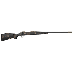 Fierce Firearms FCTRG7MMBC20BS CT Rage Full Size 7mm BC 3+1 20 Black Carbon Fiber Match Grade Threaded Barrel, Black Cerakote Drilled & Tapped Titanium Receiver, Monte Carlo Carbon Fiber Stock