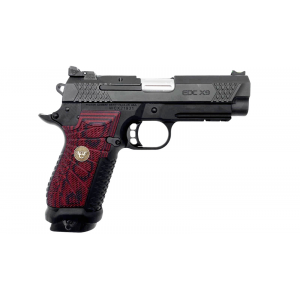Wilson Combat EDC X9 9mm 4 18+1 Black W/Black Cherry Grip Light Rail Pistol