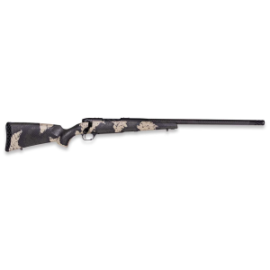 Weatherby MGS01N7MMBR2B Mark V Backcountry Guide 7mm BC BSF Carbon Graphite Black Cerakote/Peak 44 Blacktooth Exposed Carbon Fiber w/ Olive Green/Backpack Sponge Stock