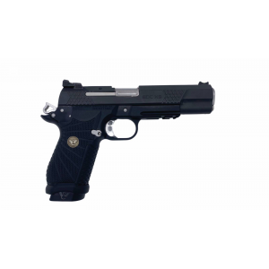 Wilson Combat EDC X9L Lightrail Frame 9mm 5 Black with Silver Accents Pistol