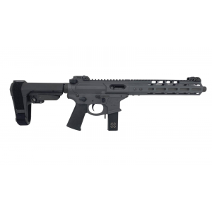 Noveske Gen 4 NOVESKE9 9mm 105 Shorty Sniper Grey Cerakote MLOK Tactical Pistol Brace Included
