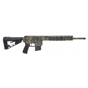 Wilson Combat Tactical Hunter, 6mm ARC, 18 Fluted Barrel, 1- 15rd Magazine, Green Tiger Stipe Camo, Rifle