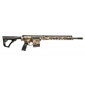 DANIEL Defense 0215809282047 Dd5 V4 Hunter 6.5 Creedmoor 18 5+1 Kryptek Highlander Black 6 Position W/softtouch Overmolding Stock Black Polymer Grip Right Hand