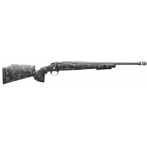 Browning 035584288 X-Bolt Pro McMillan LR SPR 28 Nosler 3+1 22 Fluted, Carbon Gray Barrel/Rec, Sonora Carbon Ambush Camo Fixed McMillan Game Warden 2.0 Stock, Recoil Hawg Muzzle Brake