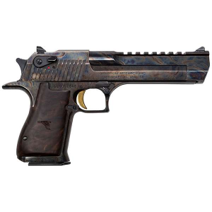 Magnum Research Desert Eagle Mark XIX 44 Rem Mag 6 8+1 Case Hardened Carbon Steel Walnut Grip Pistol
