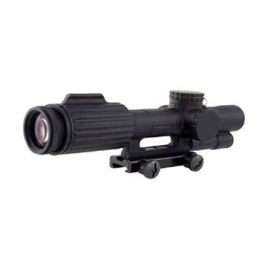 Trijicon 1600002 VCOG  1-6x 24mm Obj 95-15.90 ft @ 100 yds FOV Matte Black Finish Red Horseshoe Dot/Crosshair 223 55 Grain Ballistic