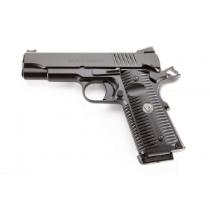Wilson Combat ACPCOM9 ACP Commander SAO 9mm Luger 4.25 10+1 Black Armor-Tuff Carbon Steel Black G10 Eagle Claw Grip