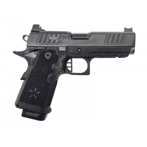 Staccato 2011 C, 9mm, 4.0 Barrel, 2 Magazines, Compact Grip, Optics Ready, DLC Slide & Barrel, Flat Trigger, Pistol