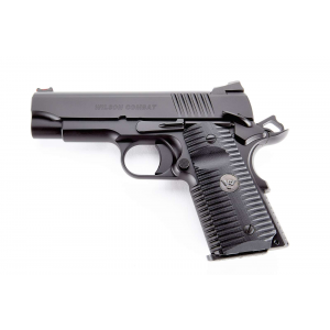 Wilson Combat ACPCP45 ACP Compact SAO 45 ACP 4 7+1 Black Armor-Tuff Carbon Steel Black G10 Eagle Claw Grip
