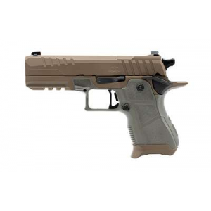 Oa Defense OA2311CPROKITHDSPRT15 2311 Compact Pro 9x19 15rd 4.25 Black DLC Ported Barrel High Desert Sage Optic Ready 17-4 Stainless Steel Slide High Desert Sage Polymer Grip Ambidextrous