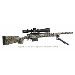 Horizon Firearms RF006P221816T12 Vandal X 22 Creedmoor 18 Black Fluted Threaded Barrel, Iota Eko X Stock