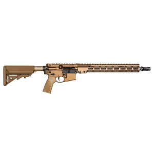 Geissele Automatics Super Duty MOD1 5.56mm NATO 16 30+1 Black Manganese Phosphate Threaded Barrel, Desert Dirt Cerakote Rifle