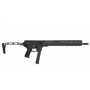 CMMG Dissent MkGs, 9mm, 16.1 Barrel, 2- 33rd Magazines, Side Folding, Black, Rifle