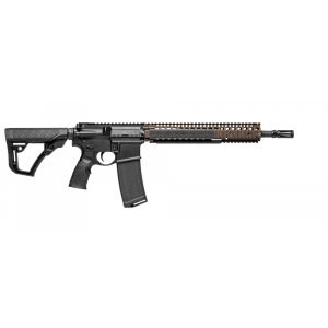 Daniel Defense M4A1 5.56mm NATO 14.5 30 Round Flash Supressor Flat Desert Earth Rail/Black Rifle